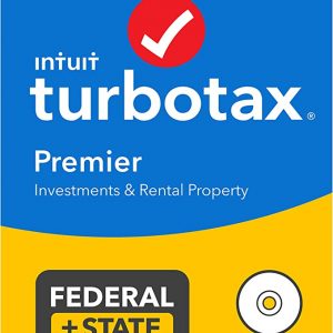 TurboTax Premier 2022 Tax Software, Federal and State Tax Return, [Amazon Exclusive] [PC/MAC Disc]